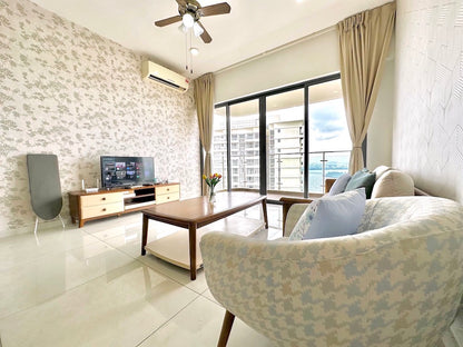 High-Floor Seaview | Near CIQ | 3B6R | Danga Bay