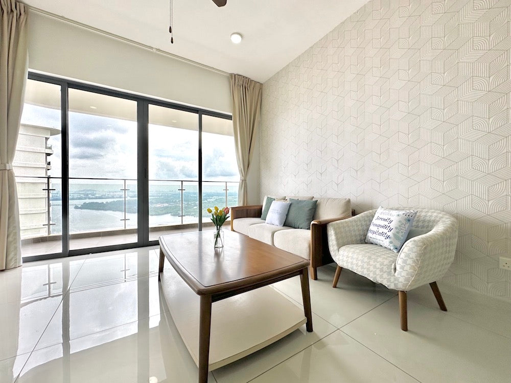 High-Floor Seaview | Near CIQ | 3B6R | Danga Bay